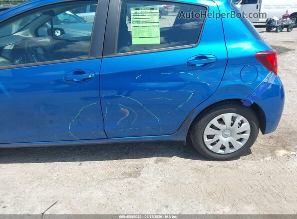 VNKKTUD31HA079381 2017 TOYOTA YARIS Синий Вид спереди