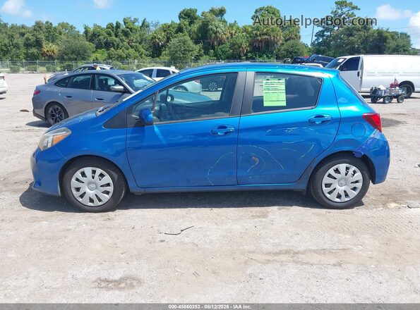 VNKKTUD31HA079381 2017 TOYOTA YARIS Синий Панорамный вид салона 360°