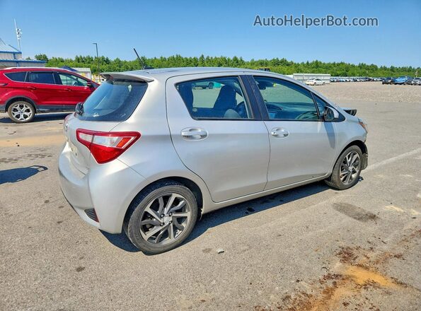 VNKKTUD32JA092985 2018 TOYOTA YARIS Silver Հետևի աջ
