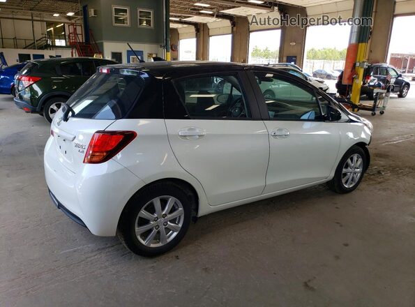 VNKKTUD33HA076028 2017 TOYOTA YARIS White უკანა მარჯვენა