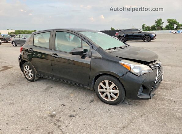VNKKTUD34GA059902 2016 TOYOTA YARIS Black Передня права чверть
