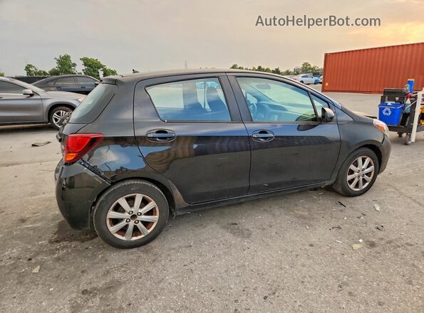 VNKKTUD34GA059902 2016 TOYOTA YARIS Black Задня права чверть