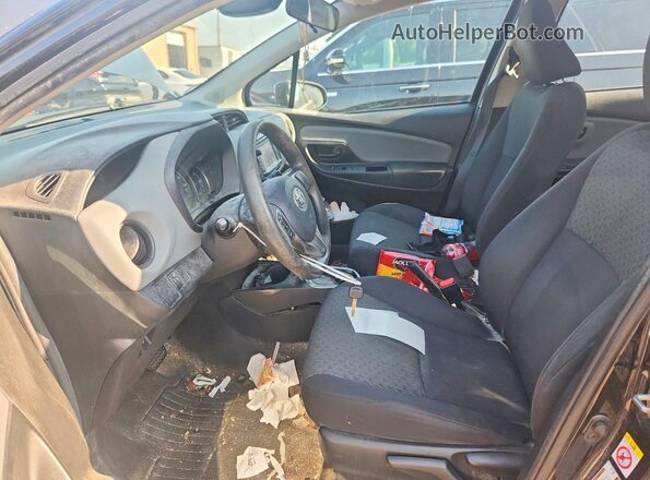 VNKKTUD35HA072658 2017 TOYOTA YARIS Black Սալոնի դիմացի տեսք
