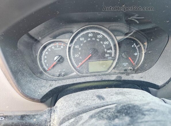 VNKKTUD35HA072658 2017 TOYOTA YARIS Black Սարքավորումների վահանակի տեսք