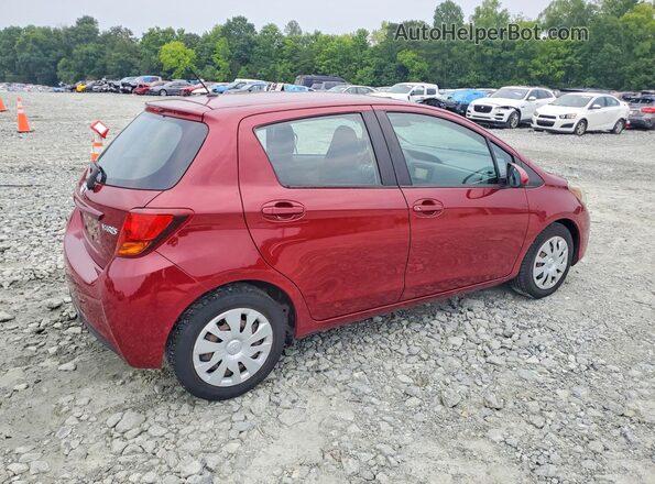VNKKTUD35HA080193 2017 TOYOTA YARIS Red Tył prawy
