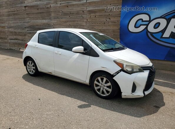 VNKKTUD36GA060260 2016 TOYOTA YARIS White Передня права чверть