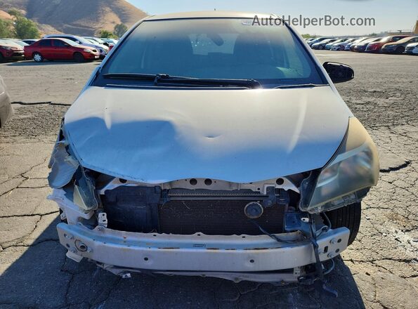 VNKKTUD36GA067967 2016 TOYOTA YARIS Silver Widok z tyłu