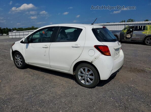 VNKKTUD36HA077982 2017 TOYOTA YARIS White Tył lewy