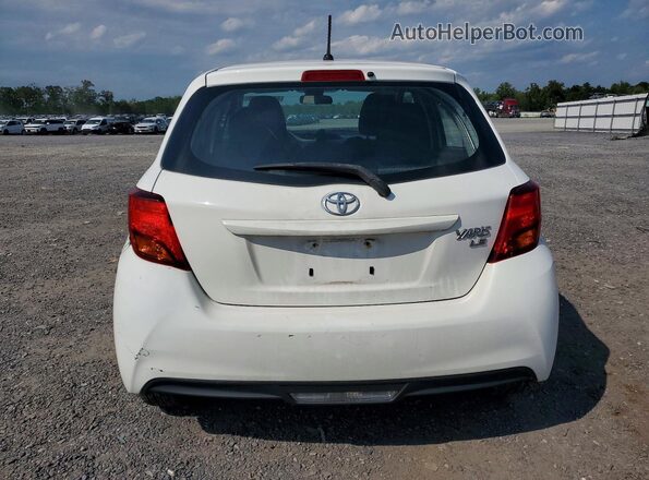 VNKKTUD36HA077982 2017 TOYOTA YARIS White Widok z tyłu