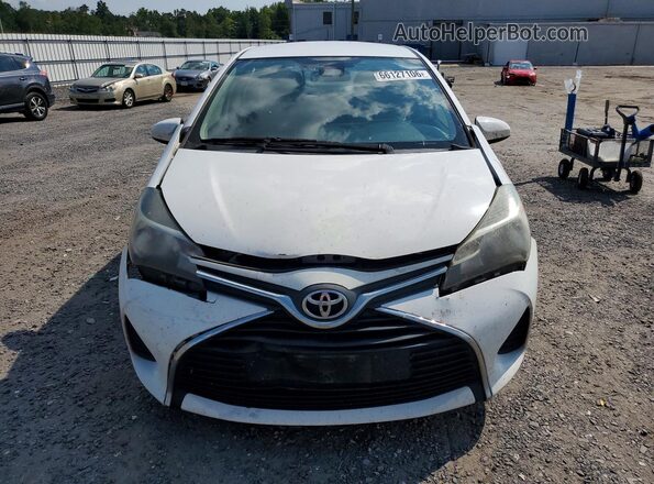 VNKKTUD36HA077982 2017 TOYOTA YARIS White Widok z przodu