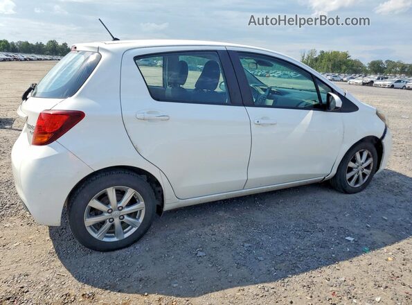 VNKKTUD36HA077982 2017 TOYOTA YARIS White Tył prawy