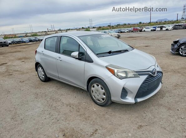 VNKKTUD36HA081322 2017 TOYOTA YARIS Silver Передня права чверть
