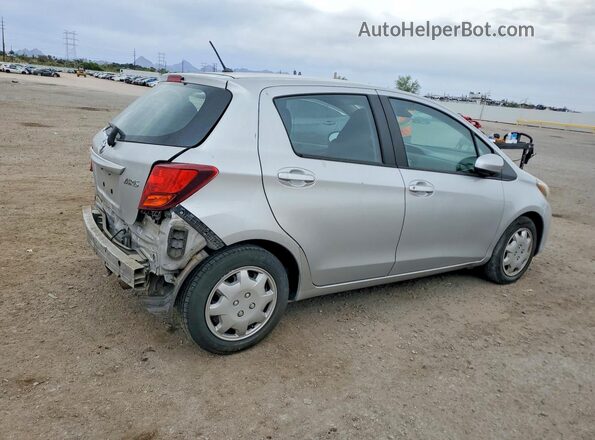VNKKTUD36HA081322 2017 TOYOTA YARIS Silver Задня права чверть