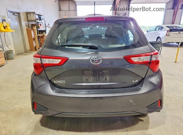 VNKKTUD36JA096909 2018 TOYOTA YARIS Gray Հետևի տեսք