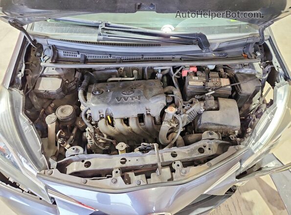 VNKKTUD36JA096909 2018 TOYOTA YARIS Gray Սալոնի հետևի տեսք