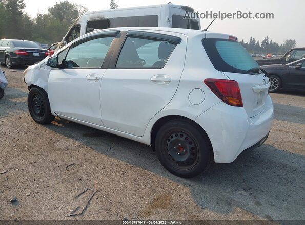 VNKKTUD37HA075965 2017 TOYOTA YARIS Белый Задняя левая четверть