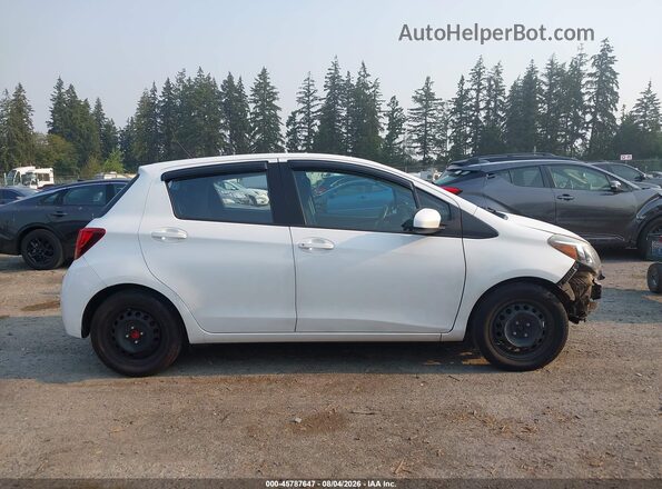 VNKKTUD37HA075965 2017 TOYOTA YARIS Белый Панорамный вид салона 360°