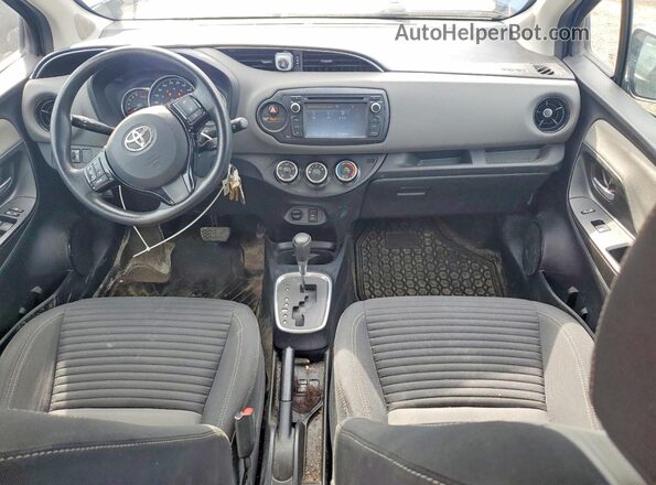 VNKKTUD37JA093856 2018 TOYOTA YARIS Blue Սարքավորումների վահանակի տեսք