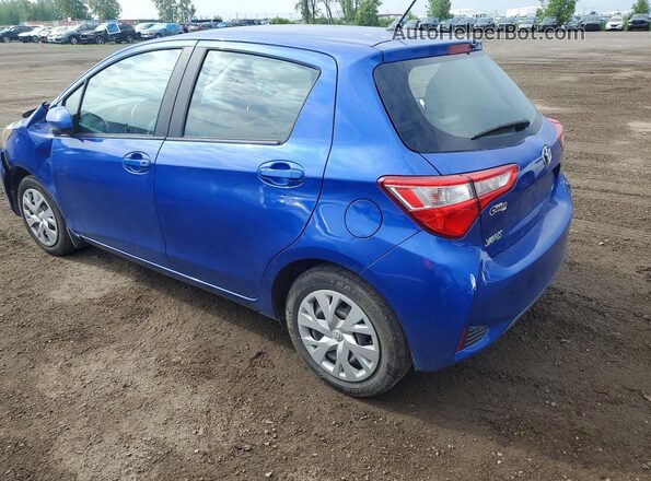 VNKKTUD37JA093856 2018 TOYOTA YARIS Blue Հետևի ձախ