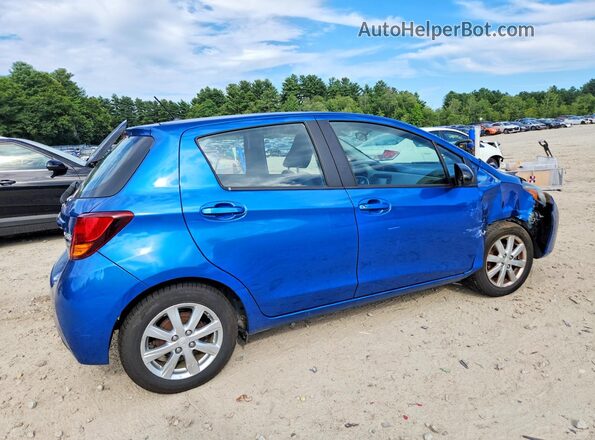 VNKKTUD38GA057649 2016 TOYOTA YARIS Blue Հետևի աջ