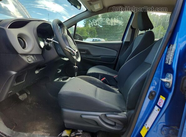 VNKKTUD38GA057649 2016 TOYOTA YARIS Blue Սալոնի դիմացի տեսք