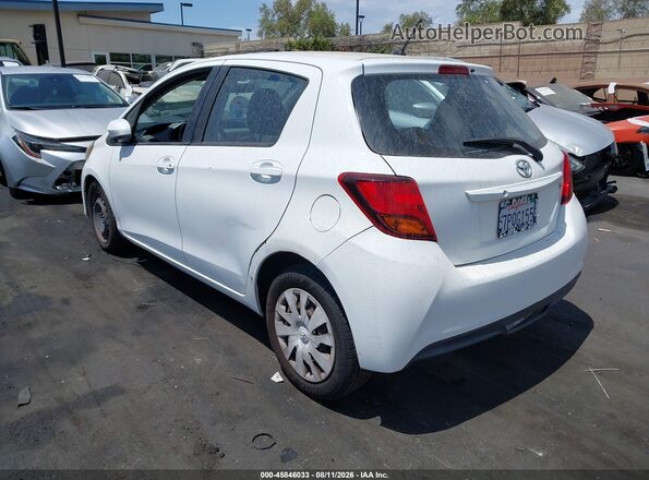 VNKKTUD38GA065623 2016 TOYOTA YARIS White Rear left