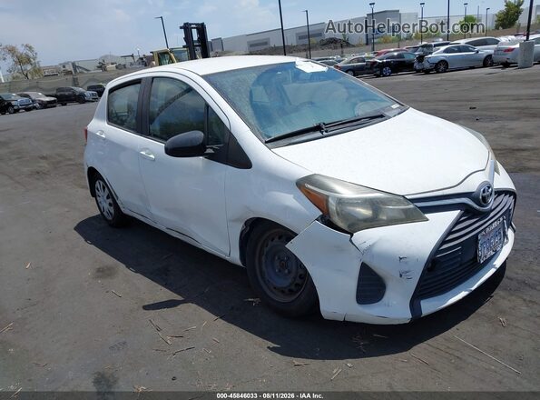 VNKKTUD38GA065623 2016 TOYOTA YARIS White 360 interior view