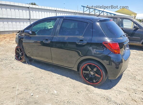 VNKKTUD38HA083928 2017 TOYOTA YARIS Black Trasero izquierdo