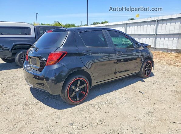VNKKTUD38HA083928 2017 TOYOTA YARIS Black Trasero derecho