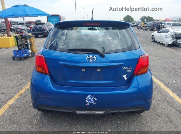 VNKKTUD39GA057305 2016 TOYOTA YARIS Blue 