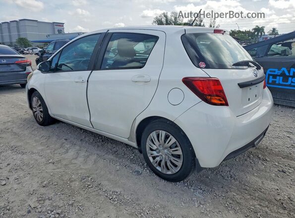 VNKKTUD39GA066845 2016 TOYOTA YARIS White Задня ліва чверть