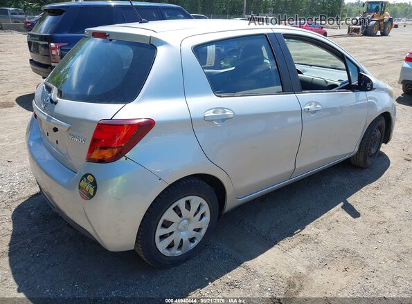 VNKKTUD3XGA062917 2016 TOYOTA YARIS Silver უკანა მარჯვენა