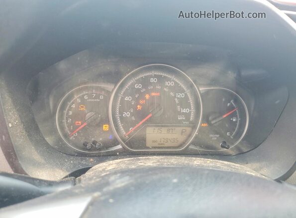 VNKKTUD3XHA074180 2017 TOYOTA YARIS Gray Вид щитка приладів