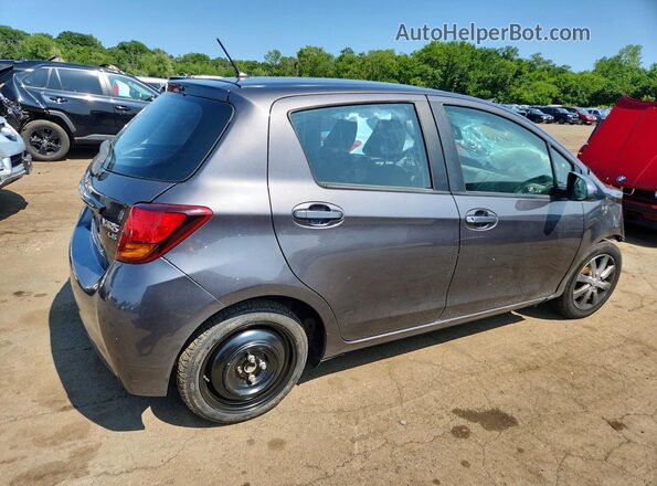 VNKKTUD3XHA074180 2017 TOYOTA YARIS Gray Задня права чверть