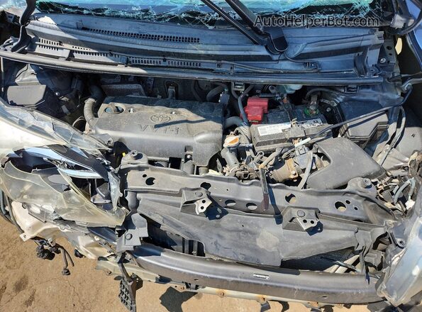 VNKKTUD3XHA074180 2017 TOYOTA YARIS Gray Вид задньої частини салону