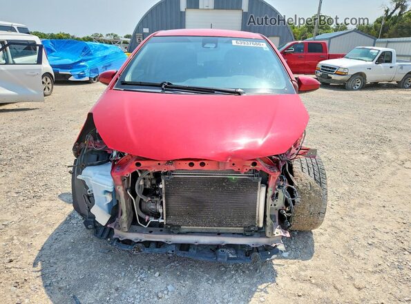 VNKKTUD3XHA075197 2017 TOYOTA YARIS Red Вид спереду
