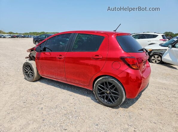 VNKKTUD3XHA075197 2017 TOYOTA YARIS Red Задня ліва чверть