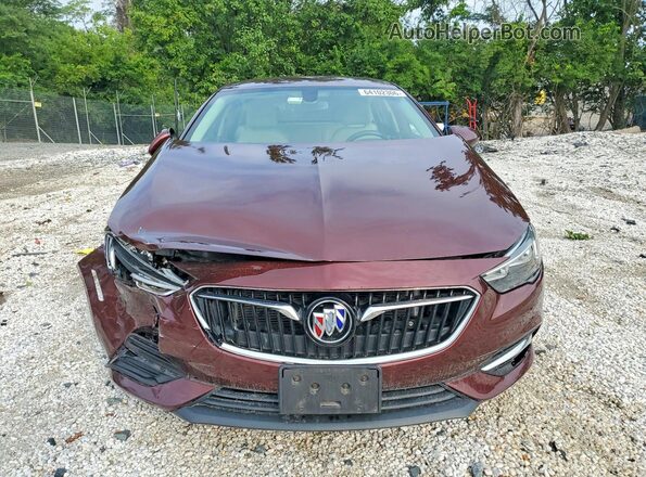 W04GL6SX0K1014300 2019 BUICK REGAL Бордовый Вид спереди