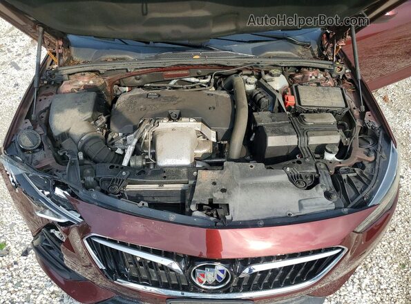 W04GL6SX0K1014300 2019 BUICK REGAL Бордовый Вид задней части салона