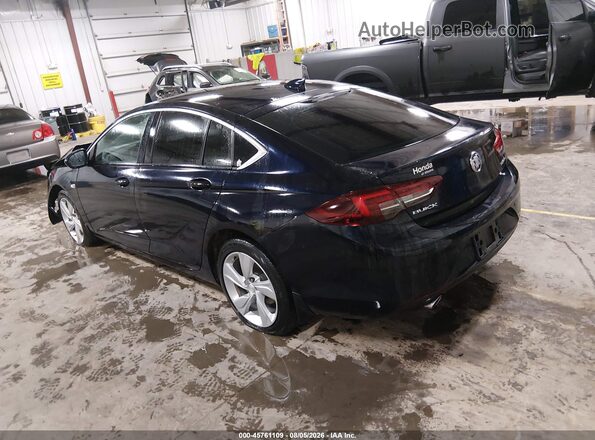 W04GL6SX1J1114226 2018 BUICK REGAL Blue Tył lewy