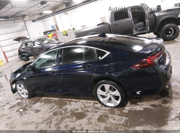W04GL6SX1J1114226 2018 BUICK REGAL Blue Widok wnętrza 360 stopni