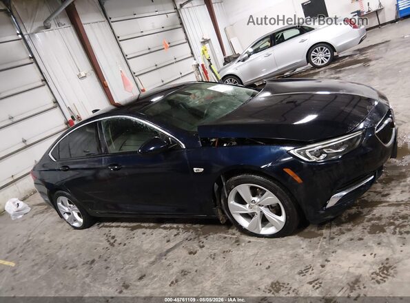 W04GL6SX1J1114226 2018 BUICK REGAL Blue Widok wnętrza z tyłu