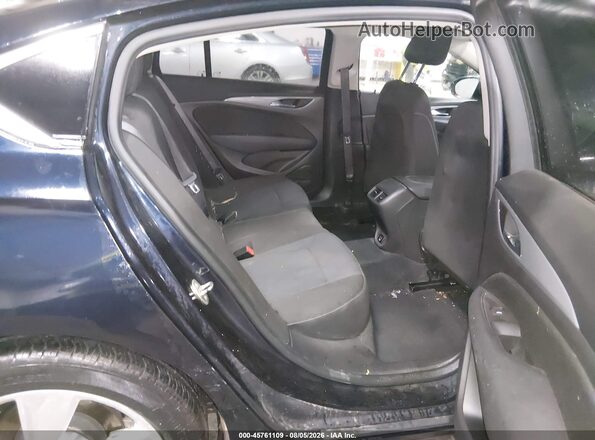 W04GL6SX1J1114226 2018 BUICK REGAL Blue Widok naklejki z numerem VIN