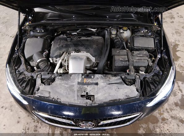 W04GL6SX1J1114226 2018 BUICK REGAL Blue Widok z tyłu