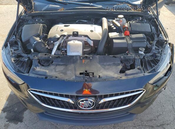 W04GL6SX1L1015585 2020 BUICK REGAL Черный Вид задней части салона