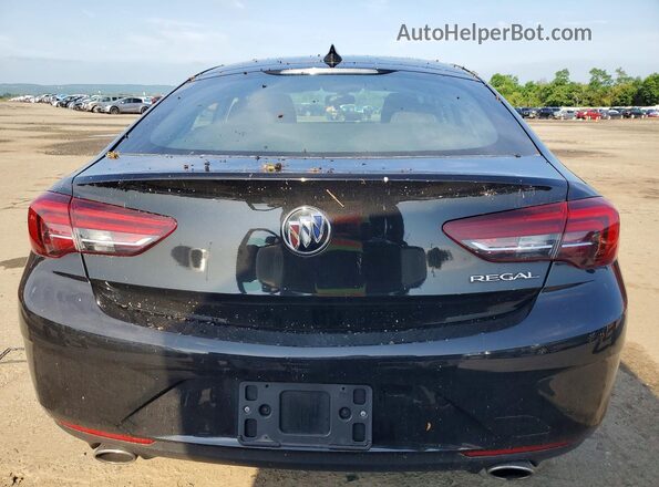 W04GL6SX1L1015585 2020 BUICK REGAL Черный Вид сзади