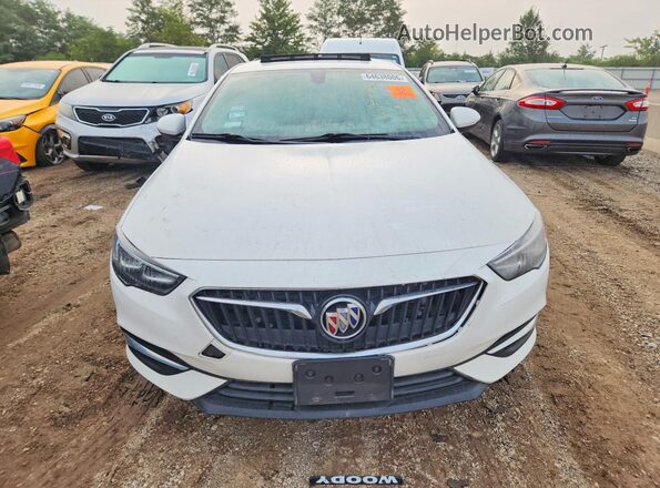 W04GL6SX3K1040728 2019 BUICK REGAL White Vista frontal