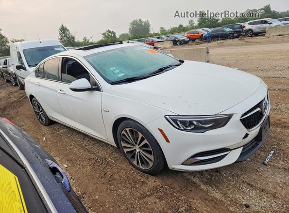 W04GL6SX3K1040728 2019 BUICK REGAL White Delantero derecho
