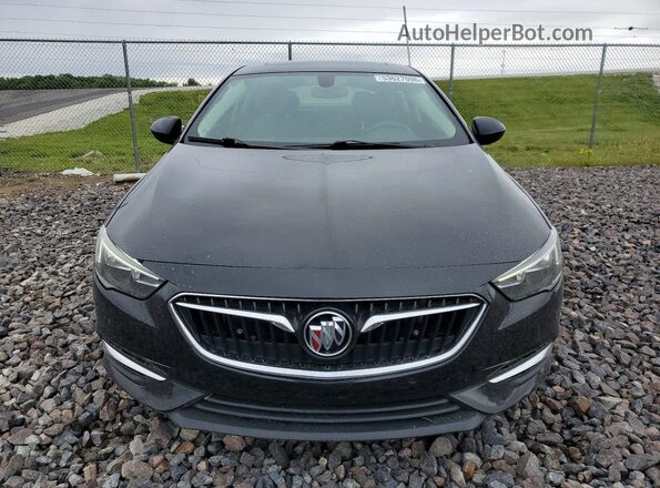W04GL6SX4J1153988 2018 BUICK REGAL Black Front view