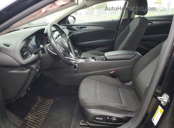 W04GL6SX4J1153988 2018 BUICK REGAL Black Front interior view